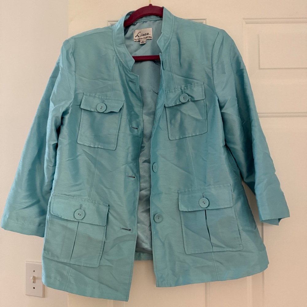 Linea by Louis Dell'Olio Aqua Utility Jacket - Picture 5 of 6